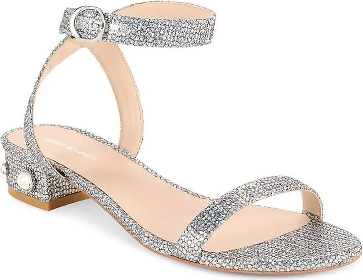 Dancer Glitter Ankle Loop Sandals - Image 2