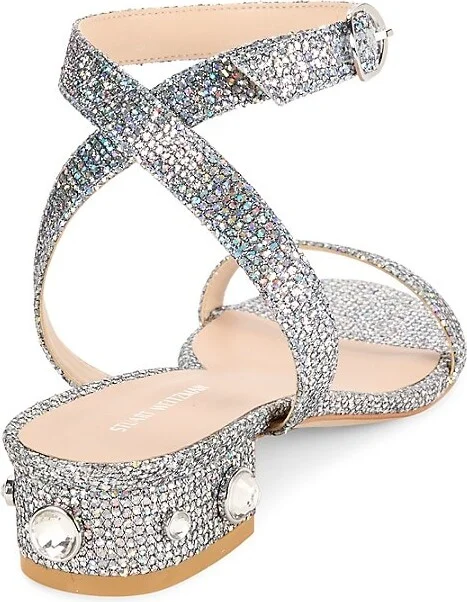 Dancer Glitter Ankle Loop Sandals - Image 3