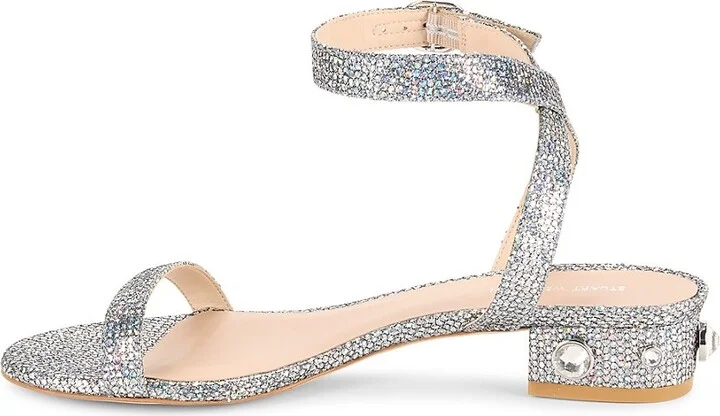 Dancer Glitter Ankle Loop Sandals - Image 4