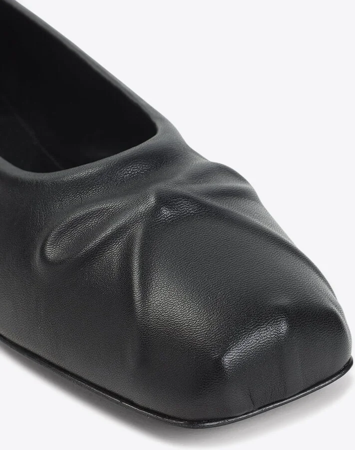 Dancer Leather Ballet Flats - Image 3