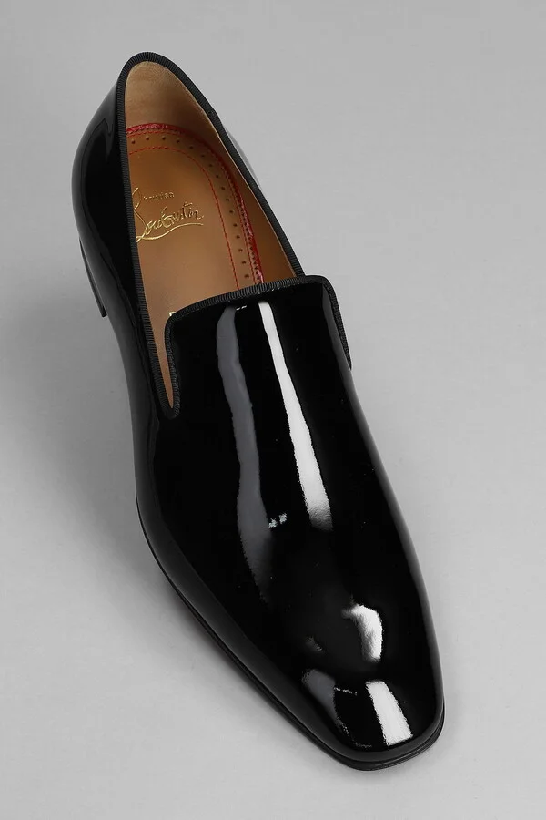 Dandeliuon Flat Loafers In Black Patent Leather - Image 5
