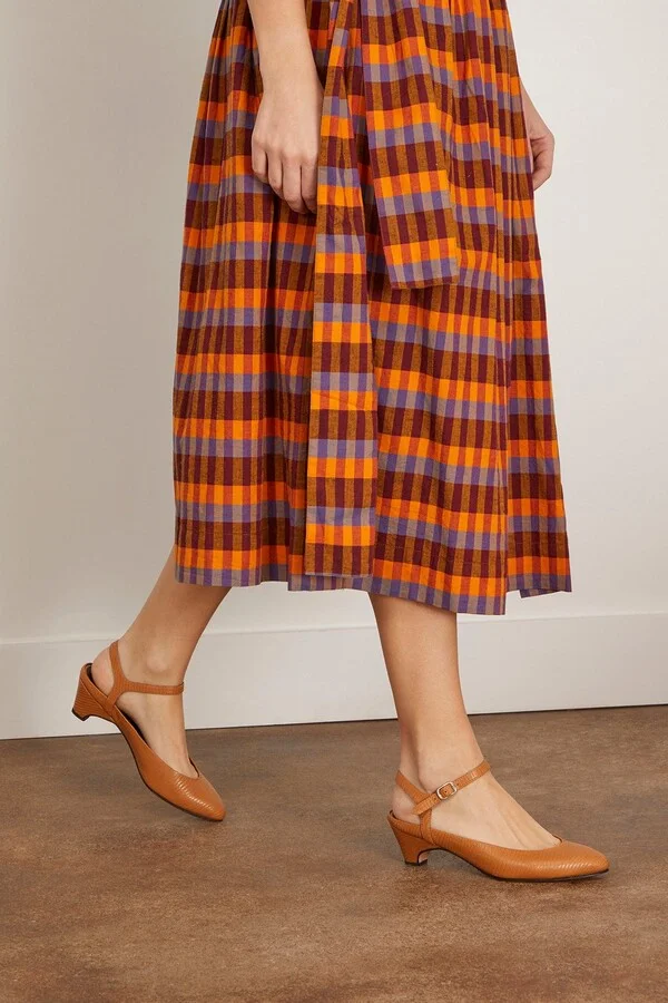 Danes Kitten Heel in Caramel - Image 2