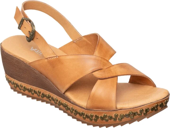 Danessa Platform Wedge Slingback Sandal