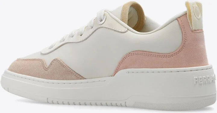 Dania Leather and Suede Sneakers - Image 2