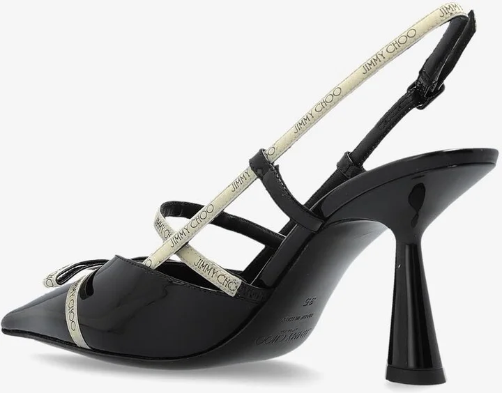 Danica 85 Patent Leather Slingback Pumps - Image 2