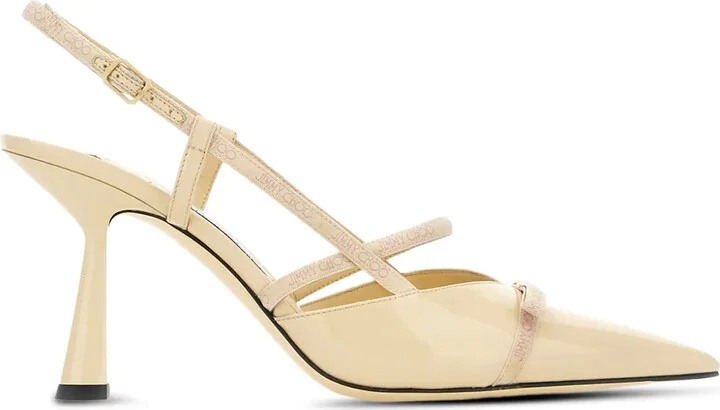 Danica slingback pointed-toe heeled pumps