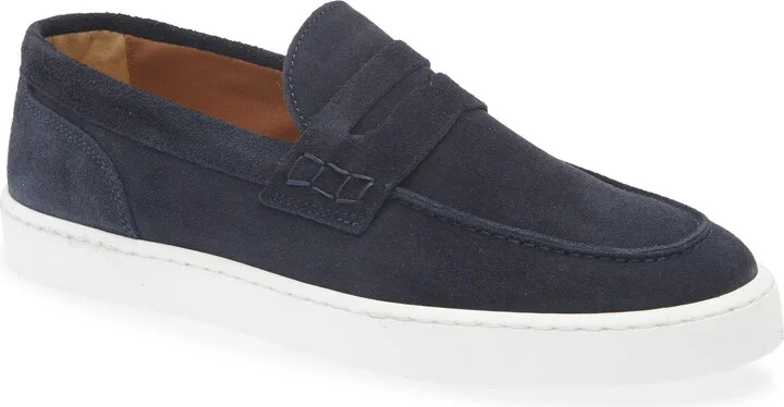 NAVY SUEDE