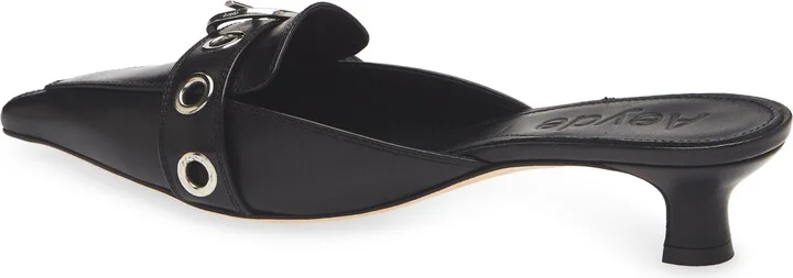 Danielle Grosgrain Pointed Toe Mule - Image 2