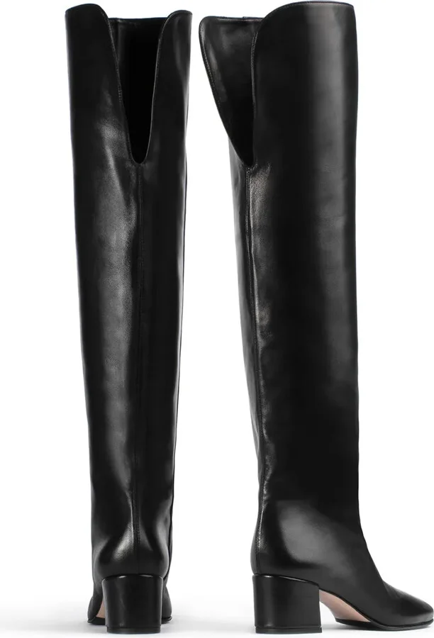 Danielle over-the-knee leather boots - Image 3