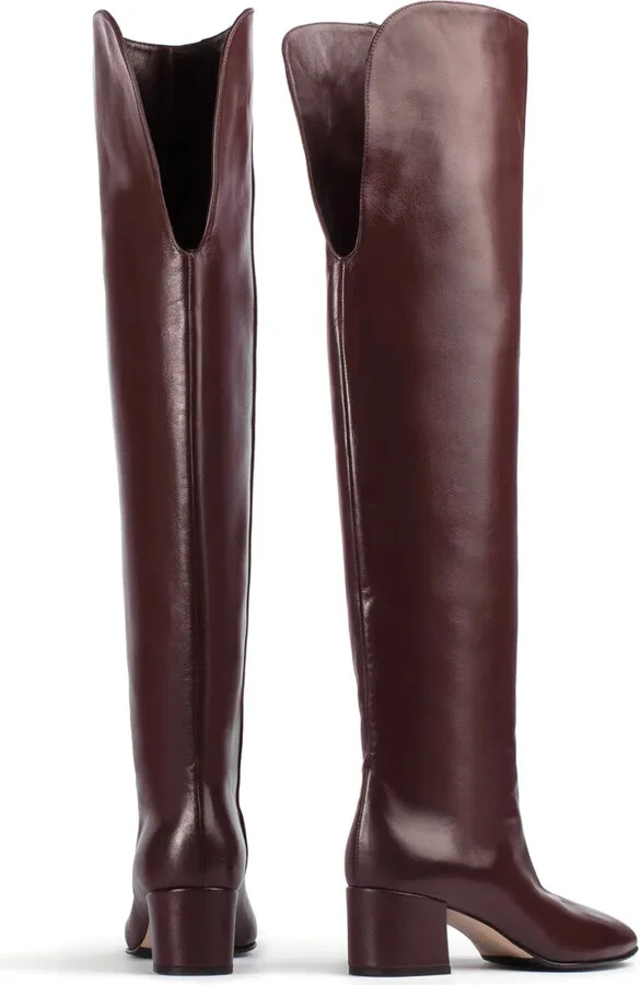 Danielle over-the-knee leather boots - Image 3