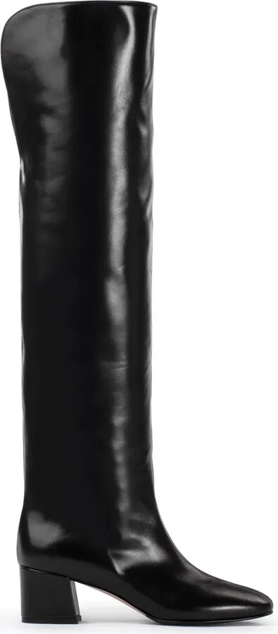 Danielle over-the-knee leather boots