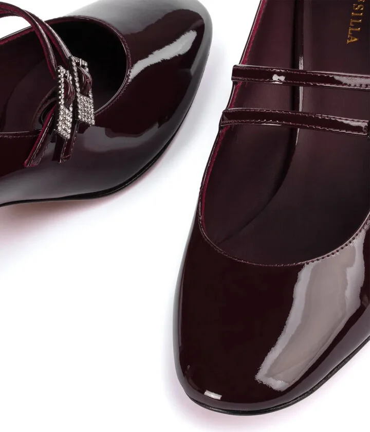 Danielle patent-leather pumps - Image 4