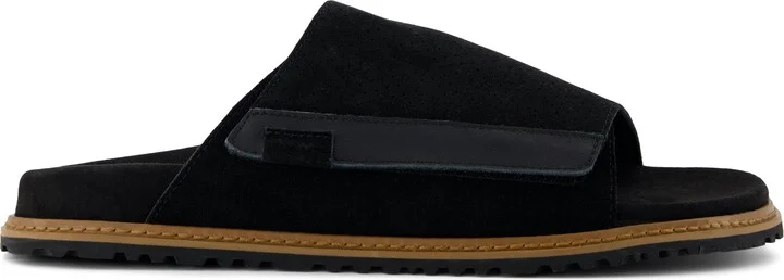 Danilo Slide Sandal Perforated Suede Slip On