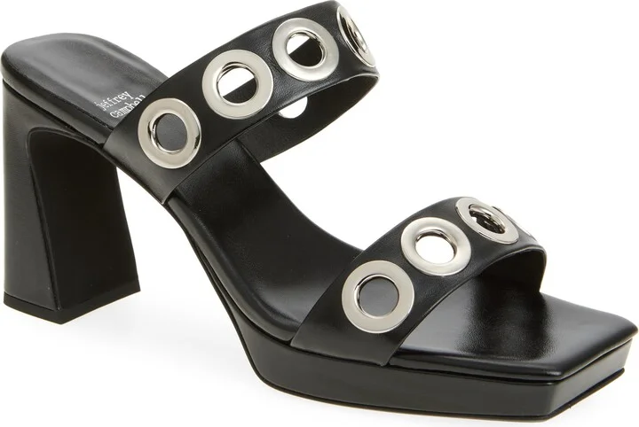 Danity Grommet Studded Slide Sandal