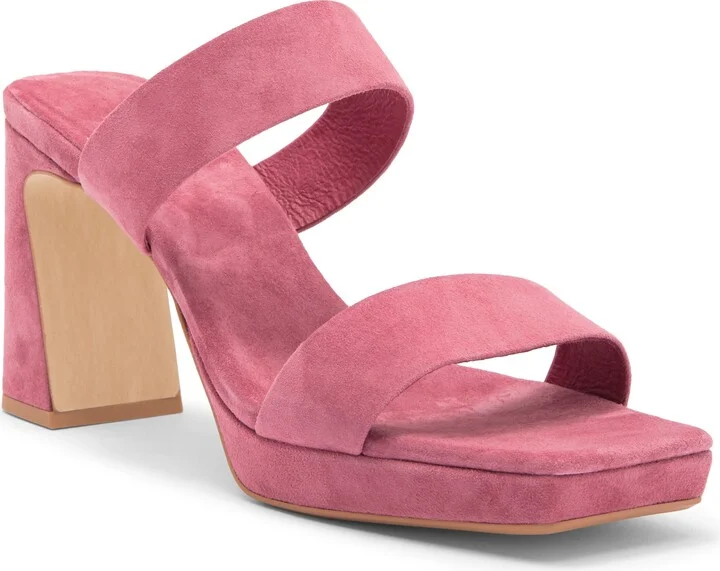 Deep Pink Suede