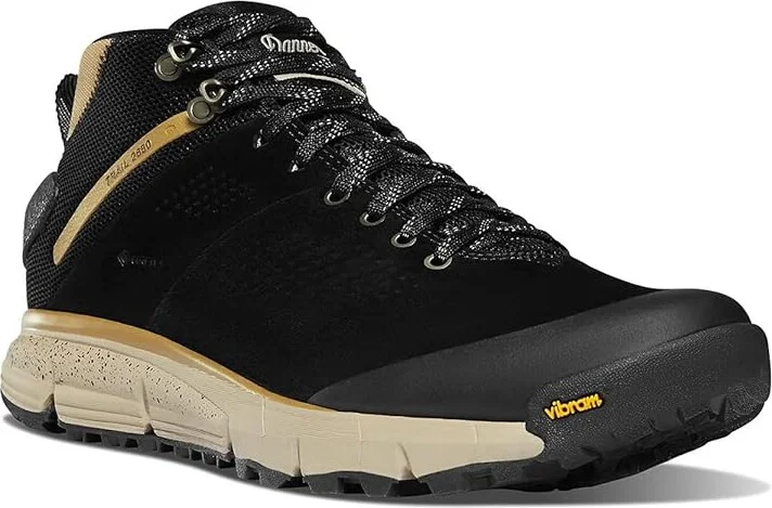 Danner 4 Trail 2650 Mid GTX Men's Shoes Black/Khaki : 8 D - Medium, Textile/Leather