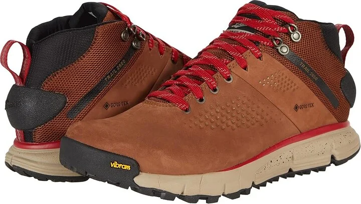 Brown,red
