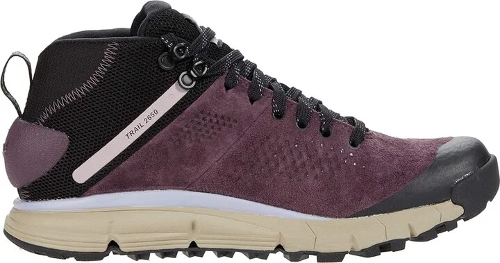 Danner 4 Trail 2650 Mid GTX Women's Shoes Marionberry : 5 B - Medium, Textile/Leather - Image 7