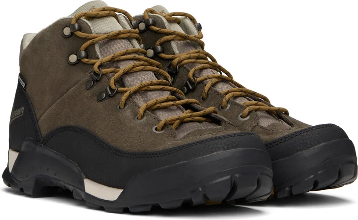 Danner Black & Khaki Panorama Mid Boots - Image 4
