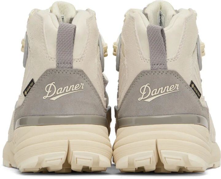 Danner Gray & Off-White Fullbore Mid GTX Boots - Image 2