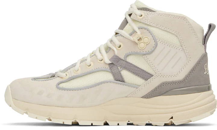Danner Gray & Off-White Fullbore Mid GTX Boots - Image 3