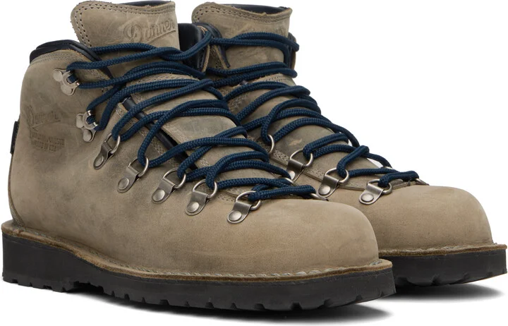 Danner Khaki Mountain Pass Boots - Image 4