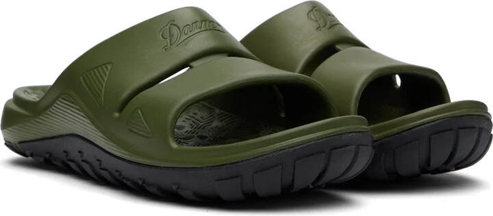 Danner Khaki Shelter Cove Pool Slides - Image 4