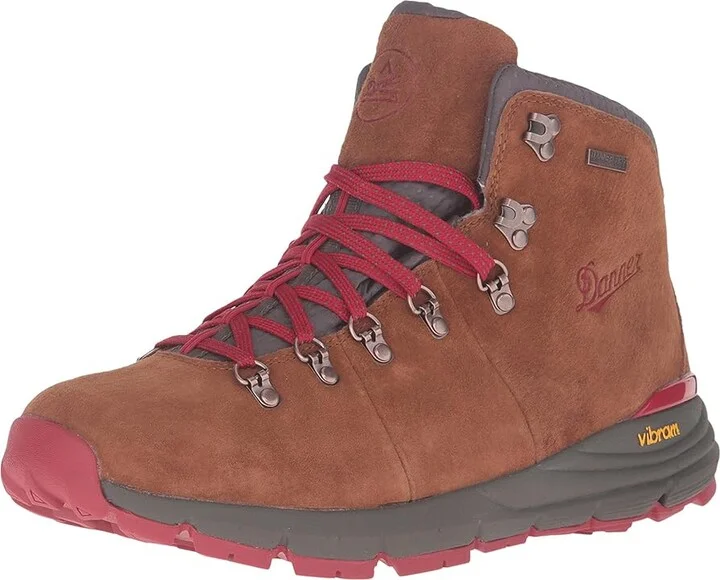 Danner Mountain 600 4.5 Men's Shoes Brown/Red : 9 D - Medium, Suede - Image 2