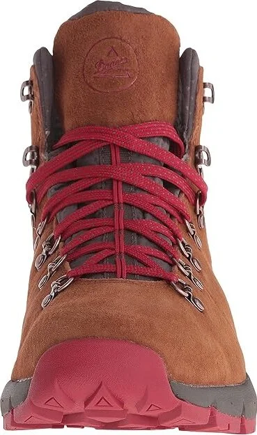Danner Mountain 600 4.5 Men's Shoes Brown/Red : 9 D - Medium, Suede - Image 6