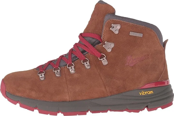 Danner Mountain 600 4.5 Men's Shoes Brown/Red : 9 D - Medium, Suede - Image 7