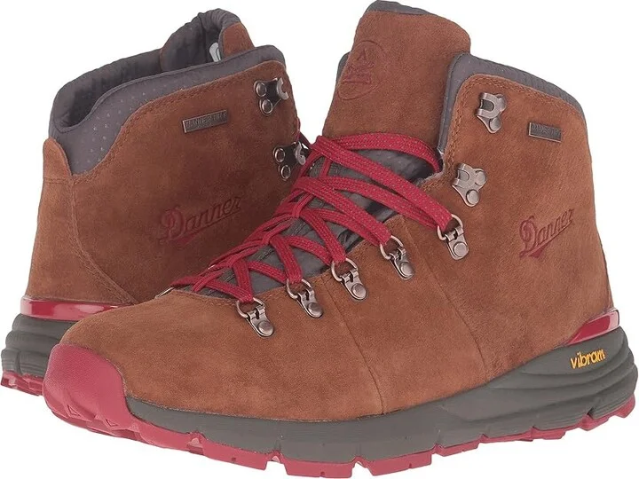 Danner Mountain 600 4.5 Men's Shoes Brown/Red : 9 D - Medium, Suede