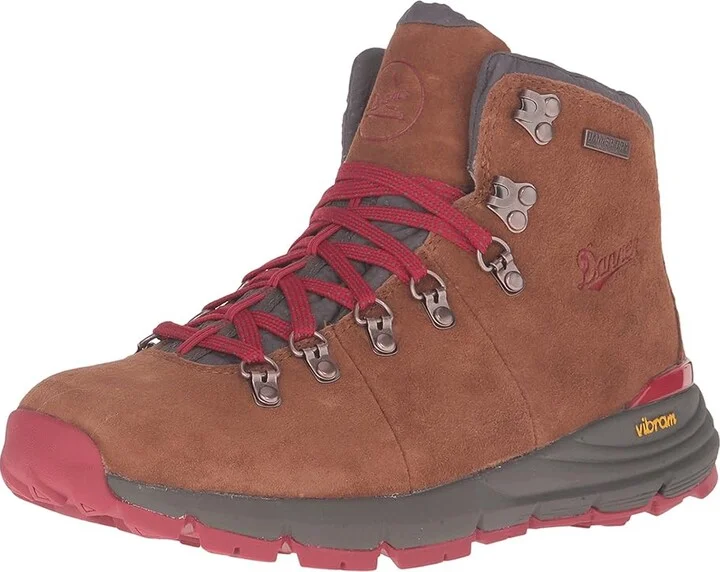 Danner Mountain 600 4.5 Women's Shoes Brown/Red : 6 B - Medium, Suede - Image 2