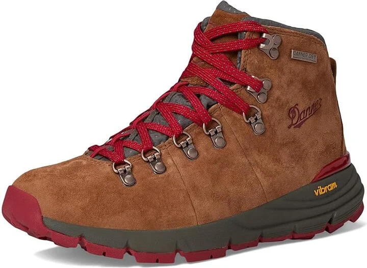 Danner Mountain 600 4.5 Women's Shoes Brown/Red : 6 B - Medium, Suede - Image 6