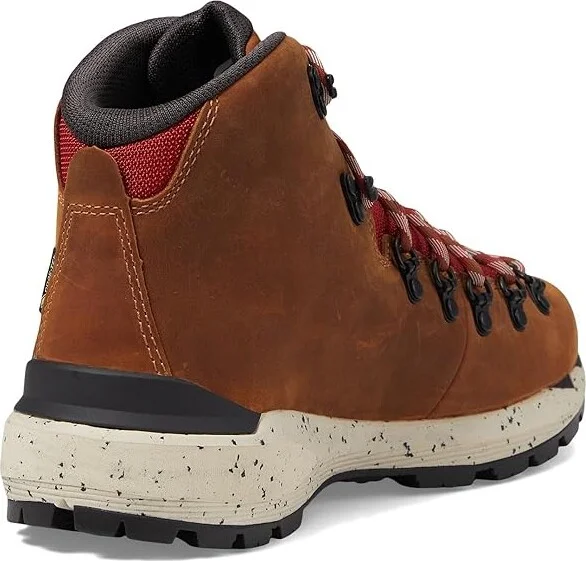 Danner Mountain 600 Evo 4 GTX Women's Shoes Mocha Brown/Moto Red : 10 B - Medium, Leather - Image 4