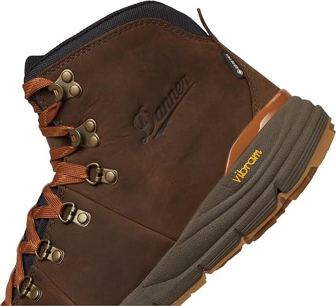 Danner Mountain 600 Leaf Men's Shoes Leaf/Loam Brown/Glazed Ginger : 10 E - Wide, Leather - Image 7