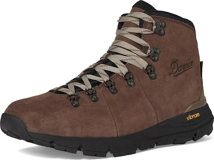 Danner Mountain 600 Men's Shoes Dark Earth/Chocolate Chip : 10.5 D - Medium, Suede - Image 5