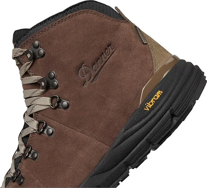 Danner Mountain 600 Men's Shoes Dark Earth/Chocolate Chip : 10.5 D - Medium, Suede - Image 7