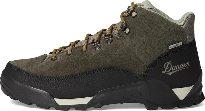Danner Panorama Mid 6 Men's Climbing Shoes Black Olive : 9.5 D - Medium, Suede - Image 6