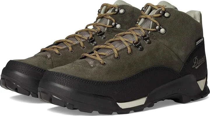 Danner Panorama Mid 6 Men's Climbing Shoes Black Olive : 9.5 D - Medium, Suede