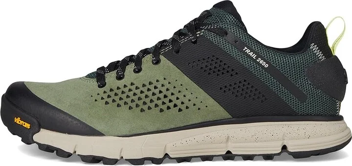 Danner Trail 2650 3 Men's Shoes Oil Green/Jet Black : 9 D - Medium, Suede - Image 6