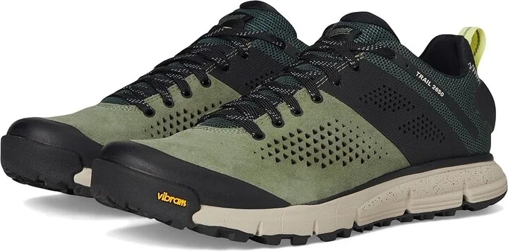 Danner Trail 2650 3 Men's Shoes Oil Green/Jet Black : 9 D - Medium, Suede
