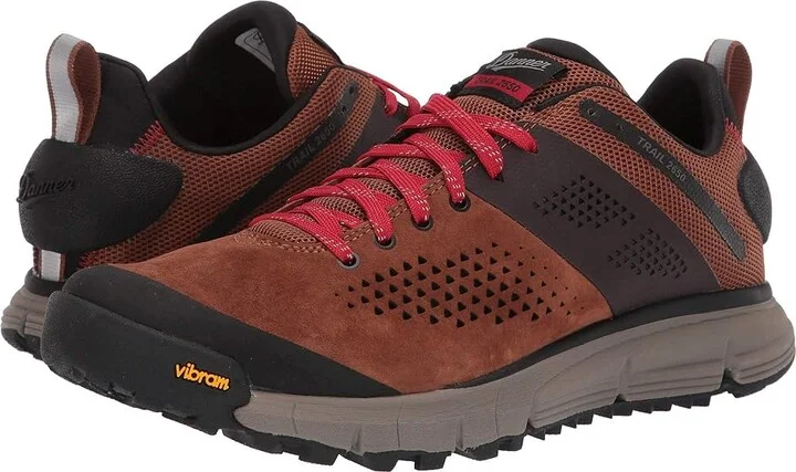 Danner Trail 2650 Men's Shoes Brown/Red : 8 D - Medium, Textile/Leather