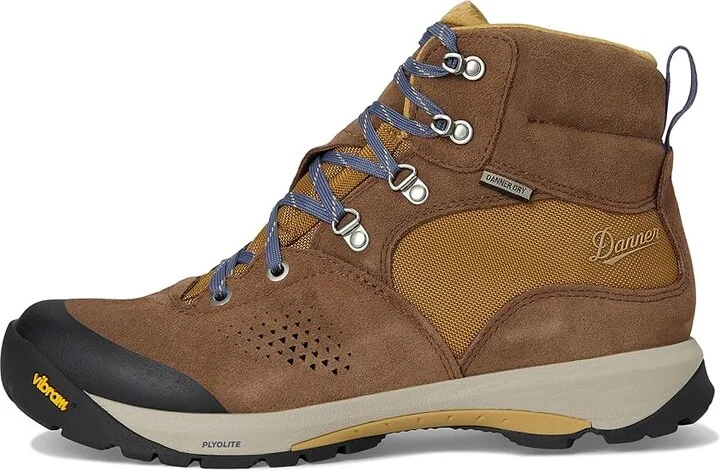 Danner Women's Inquire Mid Women's Climbing Shoes Pinecone Brown/Prairie Sand : 10 B - Medium, Leather/Rubber/Textile - Image 6