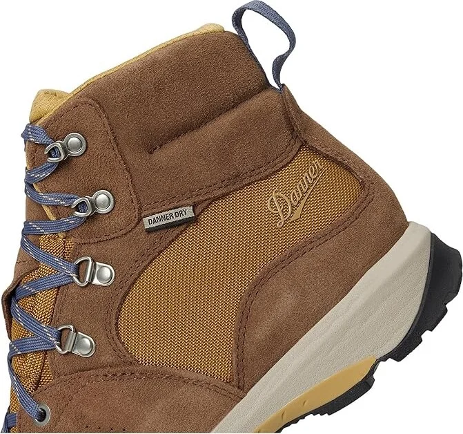Danner Women's Inquire Mid Women's Climbing Shoes Pinecone Brown/Prairie Sand : 10 B - Medium, Leather/Rubber/Textile - Image 7