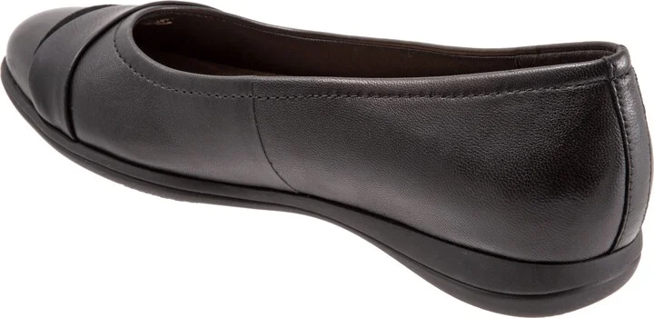 Danni Leather & Suede Flat - Image 2
