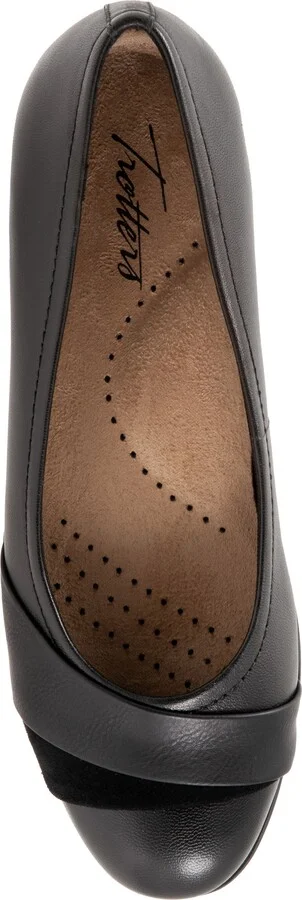 Danni Leather & Suede Flat - Image 4