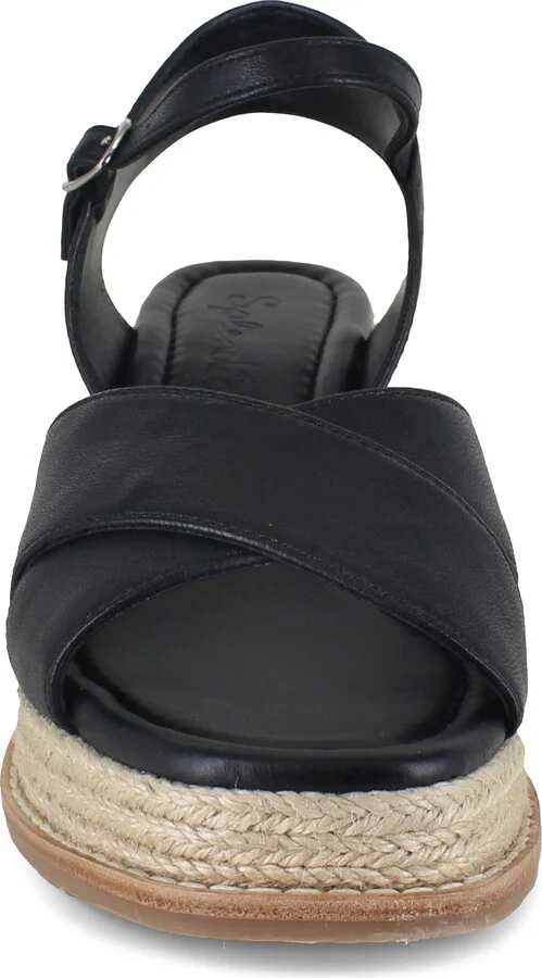 Danny Ankle Strap Espadrille Platform Wedge Sandal - Image 4