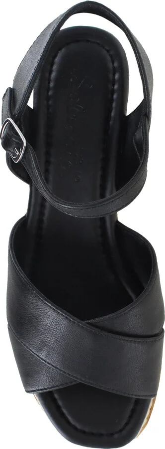 Danny Ankle Strap Espadrille Platform Wedge Sandal - Image 5