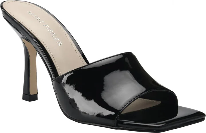 Danria Womens Solid Peep-Toe Heels