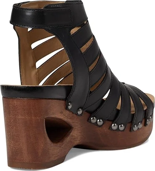 Dansko Adie Women's Sandals Black : EU 36 (US Women's 5.5-6) Regular, Leather - Image 4